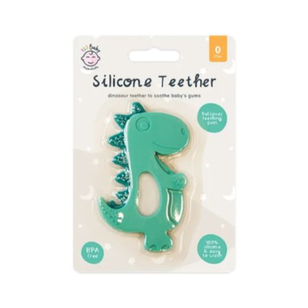 123 Baby Dinosaur Silicone Teether