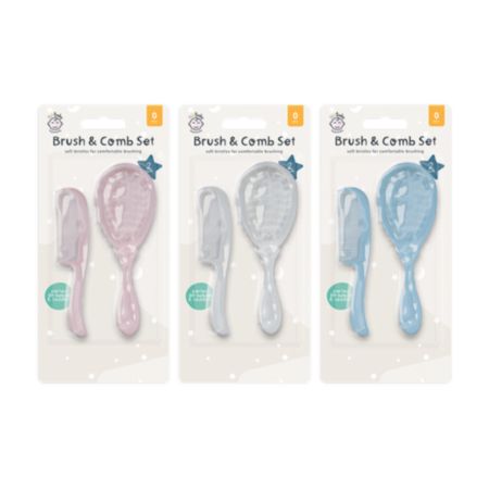 123 Baby Brush and Comb Set (Assorted)
