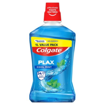 Colgate® PLAX Mouthwash - Cool Mint (1L)