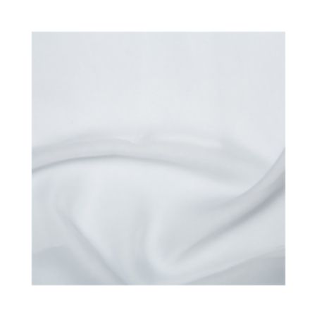 Chiffon 100% Polyester Fabric - White