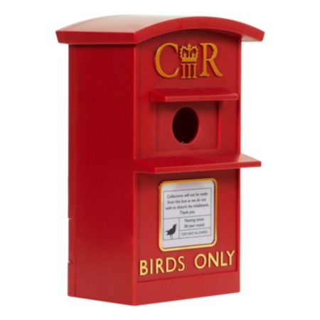 Creative Products Post Box Bird House - Red