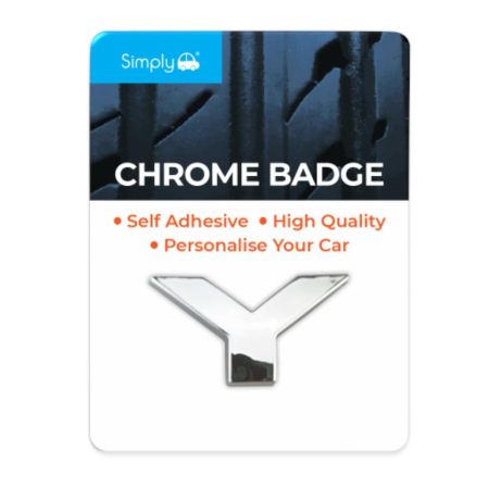 Simply Auto 'Y' Simply Chrome Badge