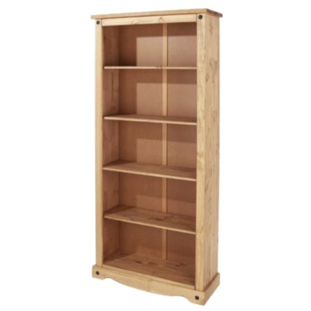 Corona Pine Tall Bookcase (80 x 177.6 x 29.6cm)