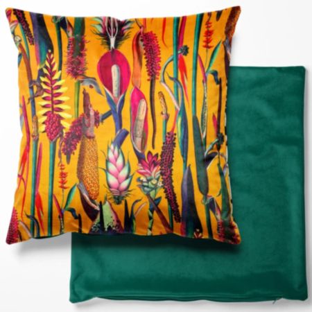 Botanical Sunburst Cushion