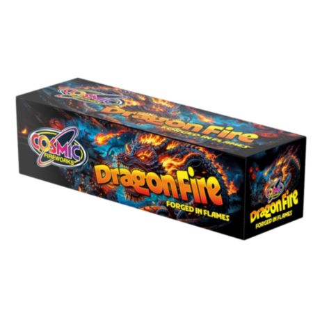 Cosmic Dragonfire Firework - 81 Shot