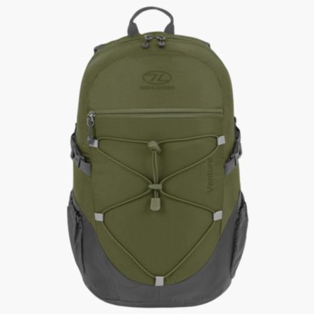 Highlander Venture Backpack - Olive/Grey (20L)
