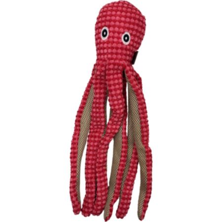 Hem & Boo - 3 Tone Plush Octopus Dog Toy