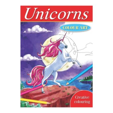 Colour Art Book - Unicorns