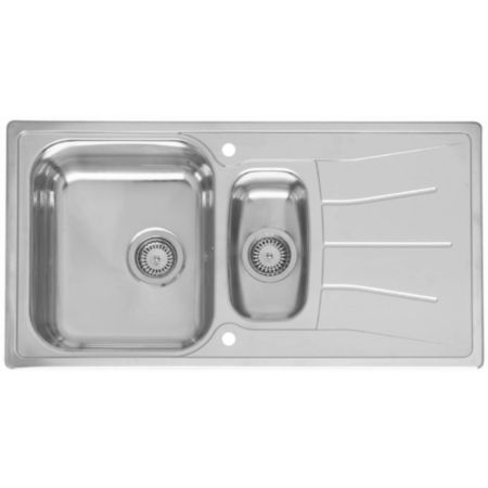 Diplomat ECO 1.5 Bowl Stainless Steel Inset Kitchen sink