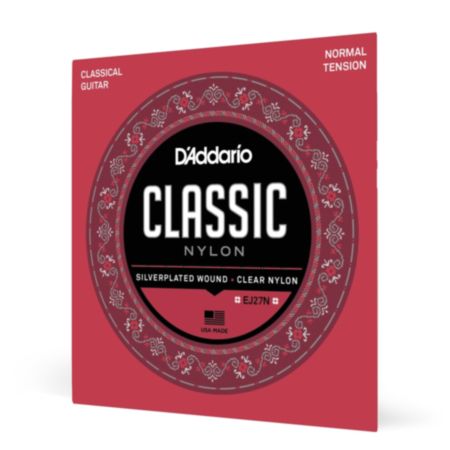 D'Addario EJ27N | Student Nylon Classical Guitar Strings - Normal Tension