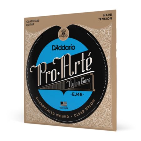 D'Addario EJ46 | Pro-Arte Nylon Classical Guitar Strings - Hard Tension