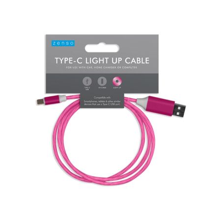Zenso Type-C Light Up Charging Cable