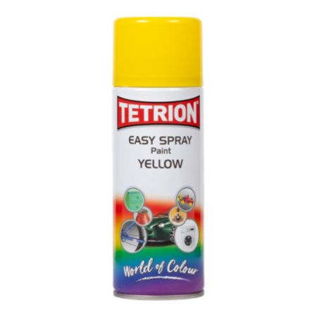 Tetrion Easy Spray Paint- Yellow  400ml