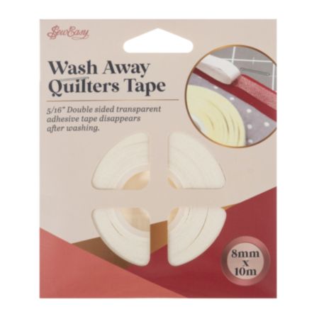 Sew Easy Wash-Away Quilter's Tape - 10m x 8mm