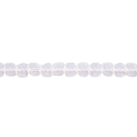 Organdie Trim | 25m x 20mm - White