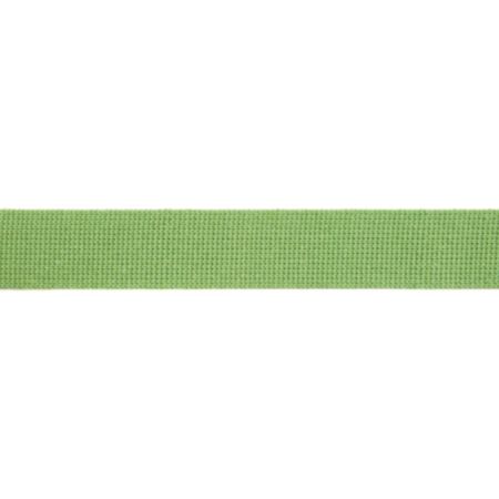 Cotton Acrylic Webbing Trim | 15m x 30mm - Apple Green