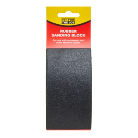 Fit For The Job Rubber Sanding Block
