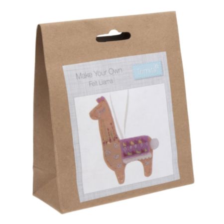 Felt Decoration Kit - Llama