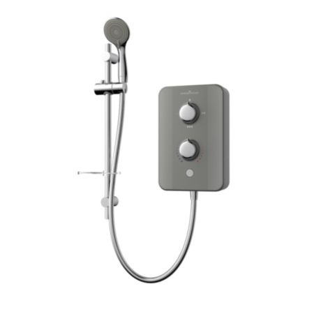 Gainsborough™ Slim Duo Electric Shower (9.5KW) - Titanium Grey