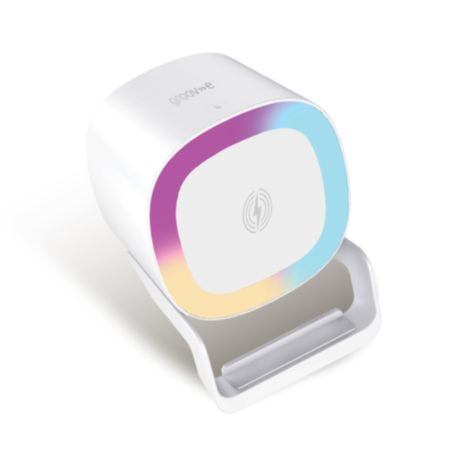 Groov-e IRIS Smartphone Holder & Bluetooth Speaker - White