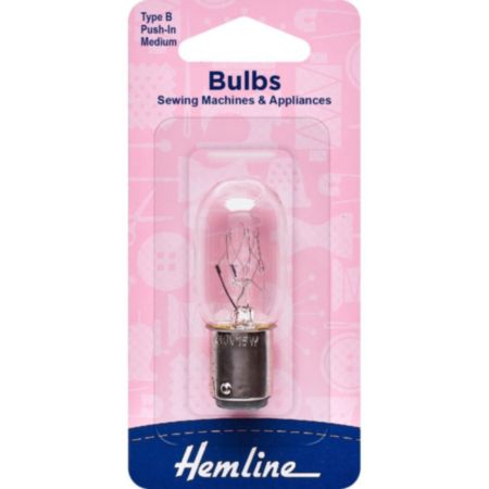 Hemline Sewing Machine Bulb | Bayonet - Medium