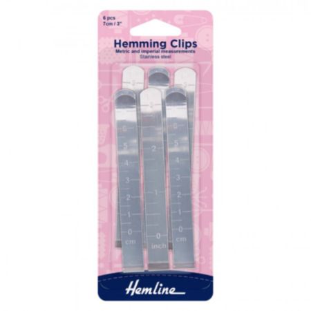 Hemline Hemming Clips (7cm) - 6 pieces