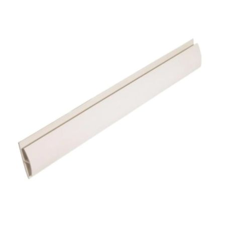 Freefoam White Hollow Soffit H Joining Trim - 5m