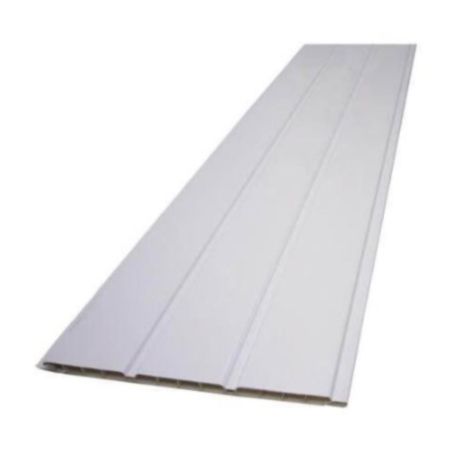 FloPlast White Hollow Soffit - 5m x 300mm (H300)