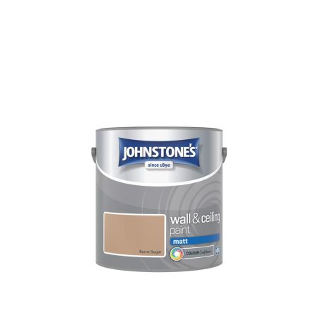 Johnstone's Wall & Ceiling Matt Paint Burnt Sugar 2.5L