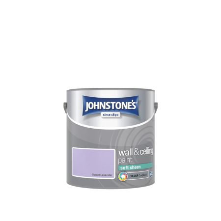 Johnstone's Wall & Ceiling Soft Sheen Paint Sweet Lavender 2.5L