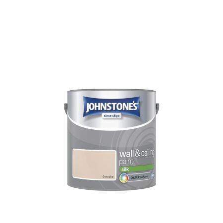 Johnstone's Wall & Ceiling Silk Paint Oatcake 2.5L