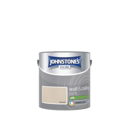 Johnstone's Wall & Ceiling Silk Paint Seashell 2.5L