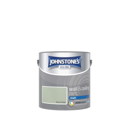 Johnstone's Wall & Ceiling Matt Paint Natural Sage 2.5L