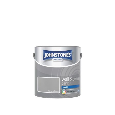 Johnstone's Wall & Ceiling Matt Paint Summer Storm 2.5L