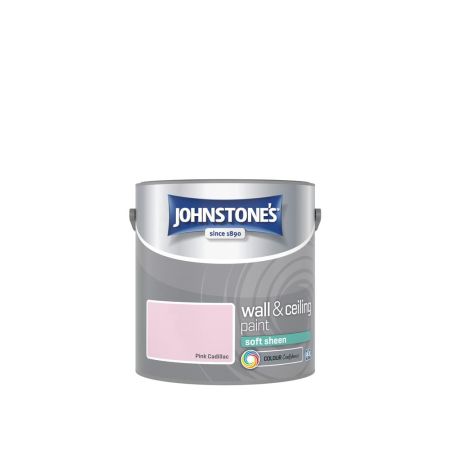 Johnstone's Wall & Ceiling Soft Sheen Paint Pink Cadillac 2.5L