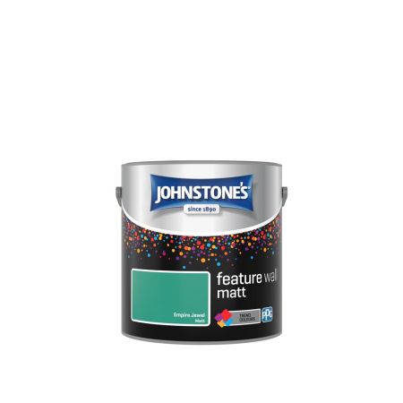 Johnstone's Feature Wall Paint Matt Empire Jewel 2.5L