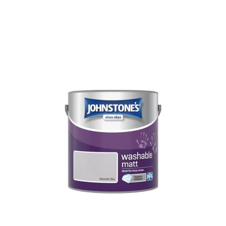Johnstone's Washable Matt Paint Moonlit Sky 2.5L