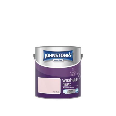 Johnstone's Washable Matt Paint Rosebud 2.5L