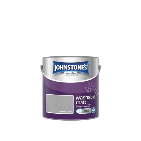 Johnstone's Washable Matt Paint Summer Storm 2.5L