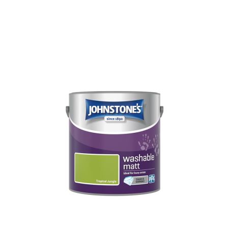 Johnstone's Washable Matt Paint Tropical Jungle 2.5L