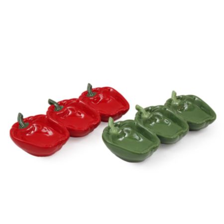 32.5 x 14.5cm Pepper Plate (Assorted)