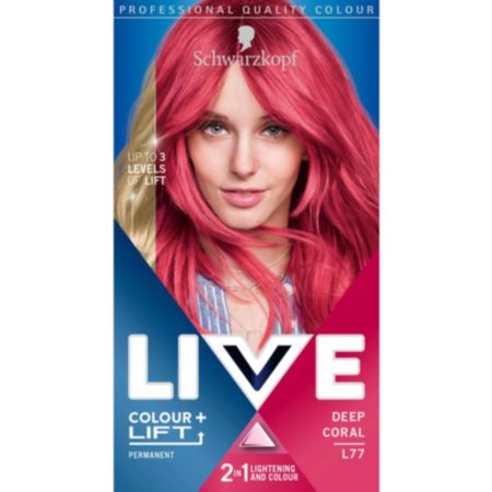 Live Deep Coral L77 Permanent Hair Dye
