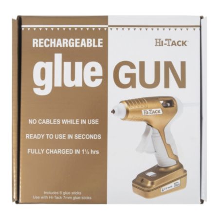 Hi-Tack Rechargeable Glue Gun - Cordless (10-20w)