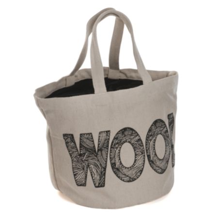 Hobby Gift Bucket Bag - Wool Logo