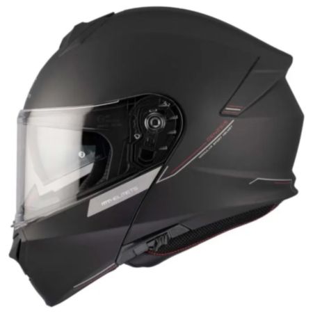 MT Genesis SV A1 Motorbike Helmet - Matt Black (XL)