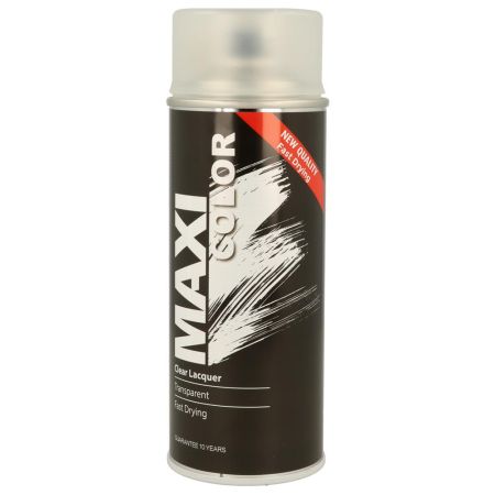 Maxicolour Clear Lacquer Matt Spray Paint 400ml