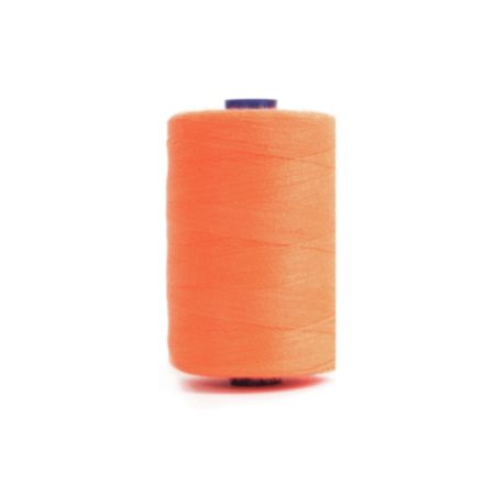 Hemline Sewing and Overlocking Thread - 5 x 1000m (Fluorescent Orange)