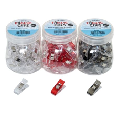 Sew Tasty Fabric Clips - 50 Pack (Assorted)