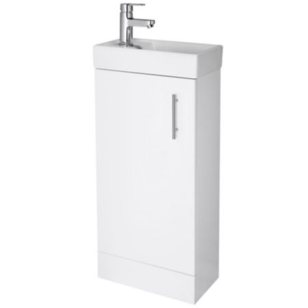 Minimalist 400mm Compact Vanity & Basin