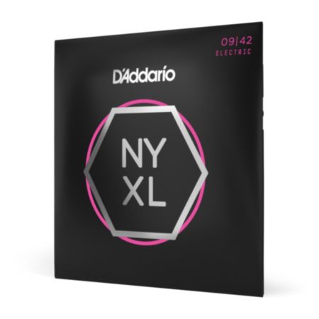 D'Addario NYXL0942 | Nickel Wound Electric Guitar Strings - Super Light (9-42)